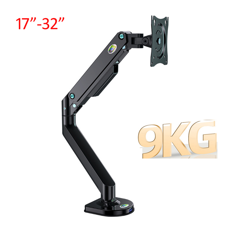 Monitor Arm Dual - ขาตั้งจอคอมพิวเตอร์แบบติดตั้งบนโต๊ะ รุ่น D200 รองรับน้ำหนัก 2-9 กก.