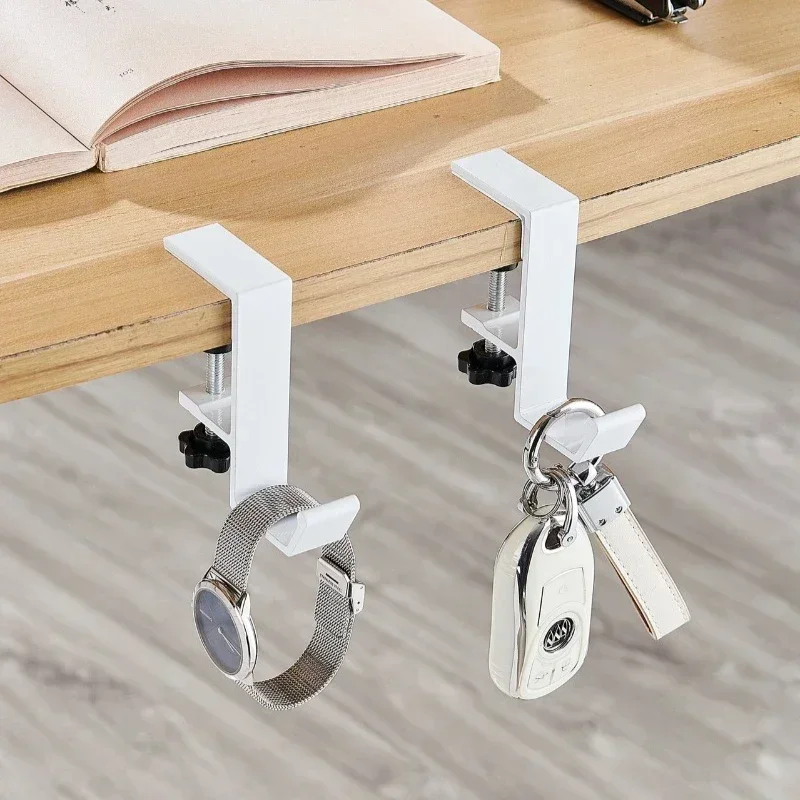 ตะขอแขวนขอบโต๊ะปรับได้ 1/2 ชิ้ - Home Office Organization บทวิจารณ์และราคา