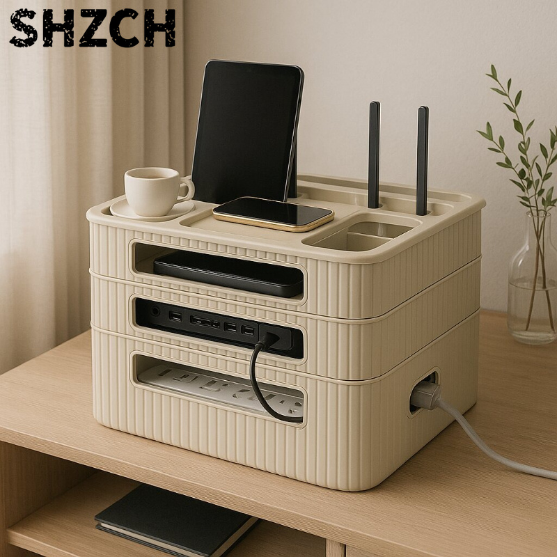 กล่องเก็บเราเตอร์ WiFi กล่องเก - Home Office Box บทวิจารณ์และราคา