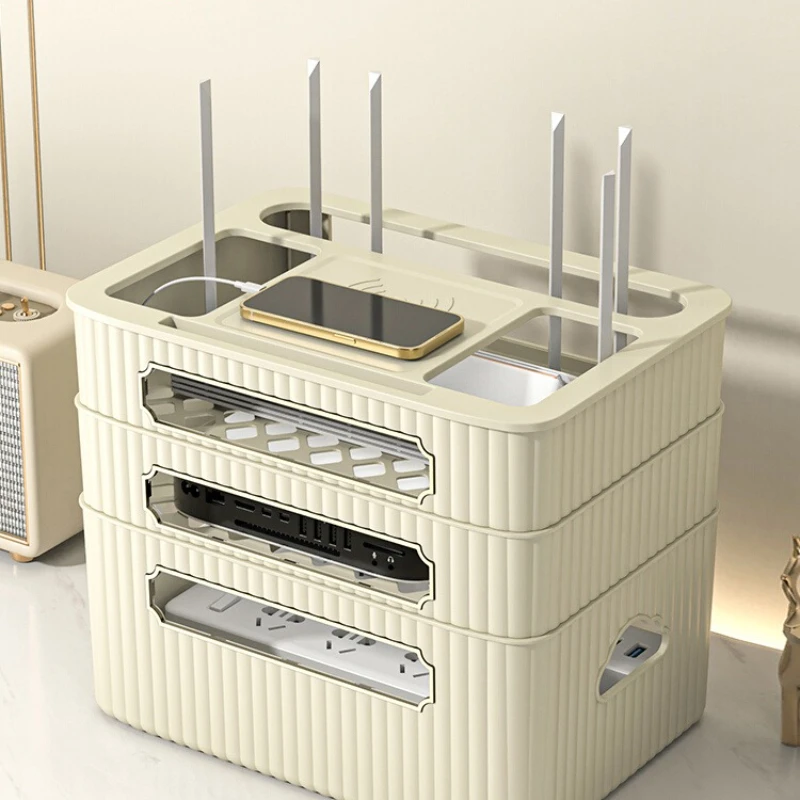 กล่องเก็บเราเตอร์ WiFi กล่องเก - Home Office Box บทวิจารณ์และราคา
