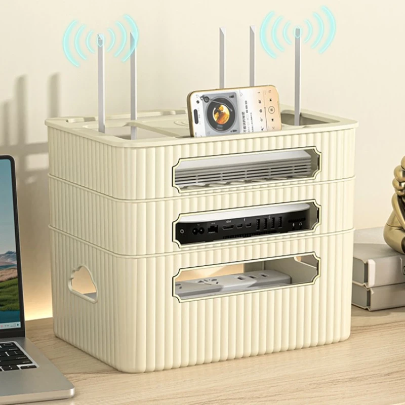 กล่องเก็บเราเตอร์ WiFi กล่องเก - Home Office Box บทวิจารณ์และราคา