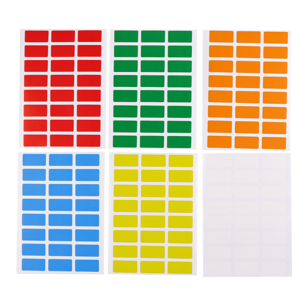 สติกเกอร์สีสันสดใสทรงสี่เหลี่ย - Home Office Organization บทวิจารณ์และราคา