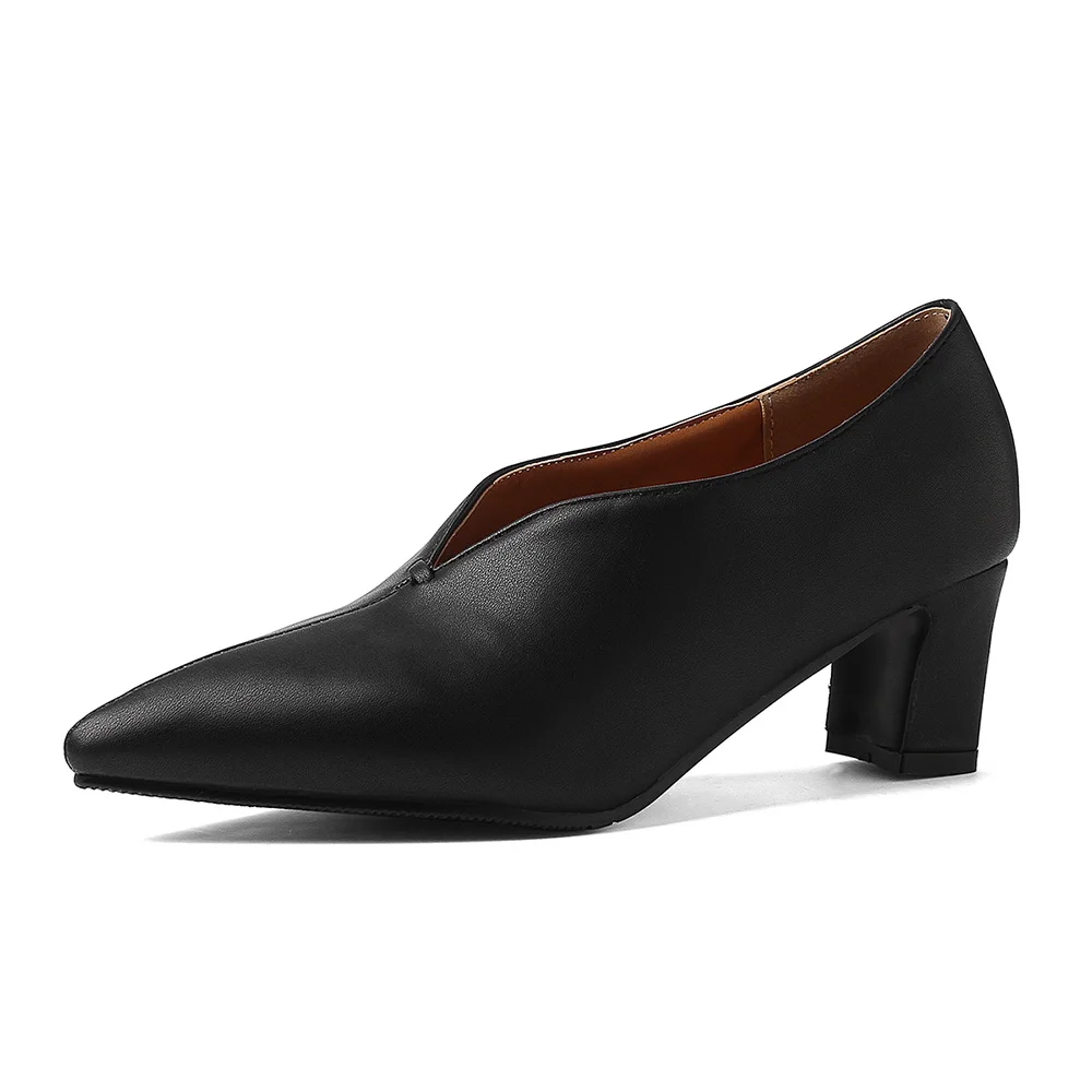 ยี่ห้อใหม่ Pointed Toe สีดําสี - Home Office Makeover บทวิจารณ์และราคา
