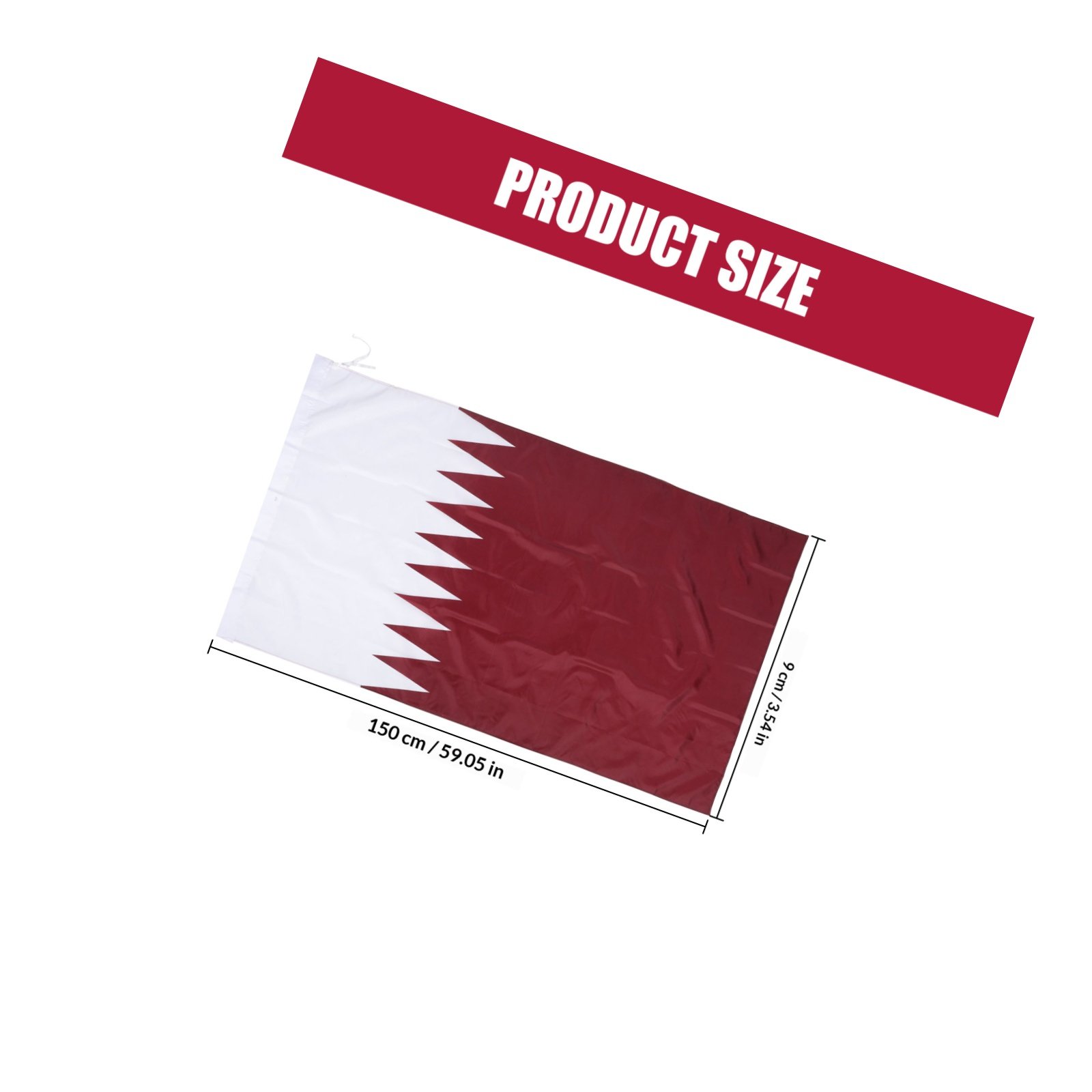 ธงชาติกาตาร์แบบแขวน ทำจากโพลีเ - Home Office Qatar บทวิจารณ์และราคา