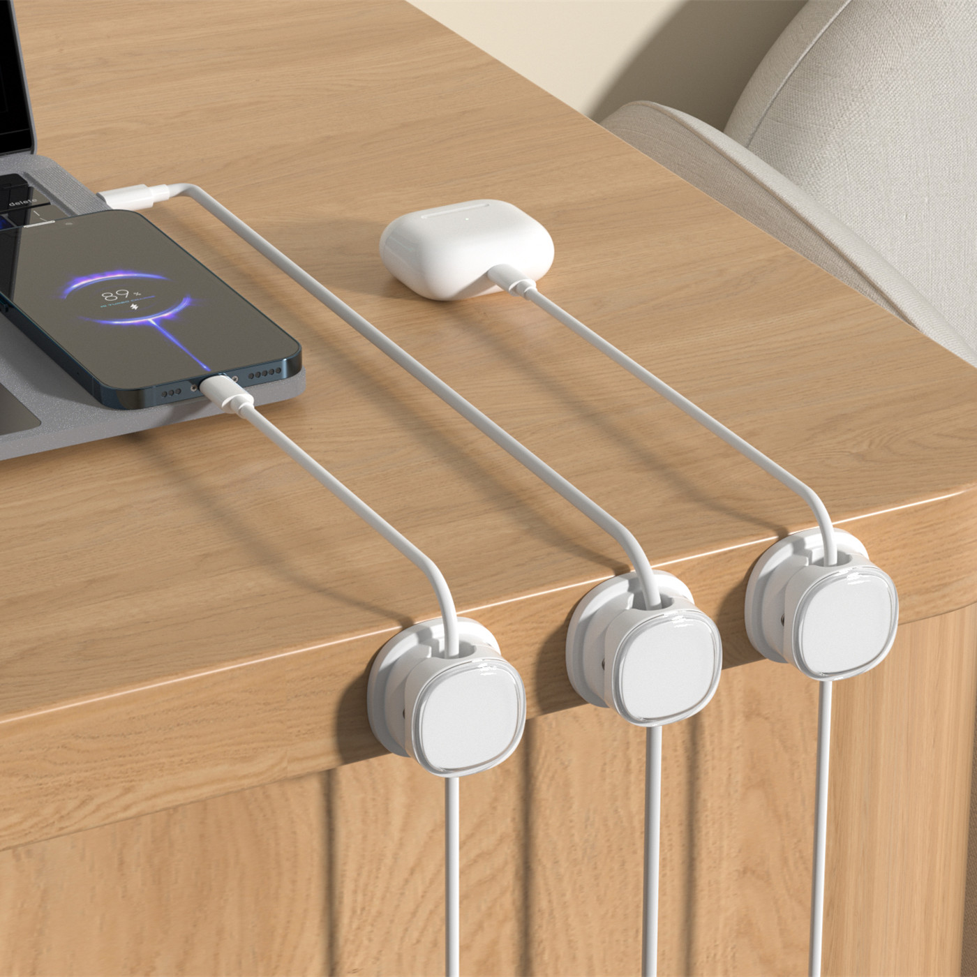 3/6/8/12PCS คลิปหนีบสายแม่เหล็ - Home Office Organization บทวิจารณ์และราคา