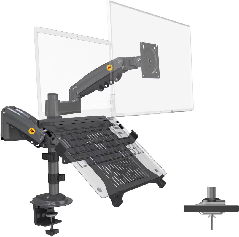 ขาตั้งแล็ปท็อปแบบคู่ 2 in 1 พร - Monitor Arm Dual บทวิจารณ์และราคา