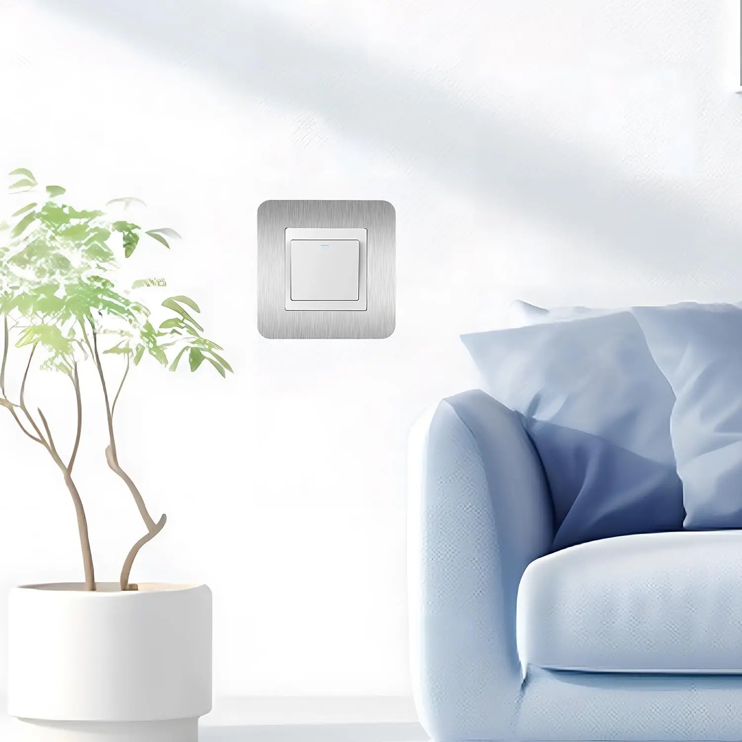 แผ่นปิดสวิตช์ไฟแบบมีกาวในตัวสี - Home Office In Uk บทวิจารณ์และราคา