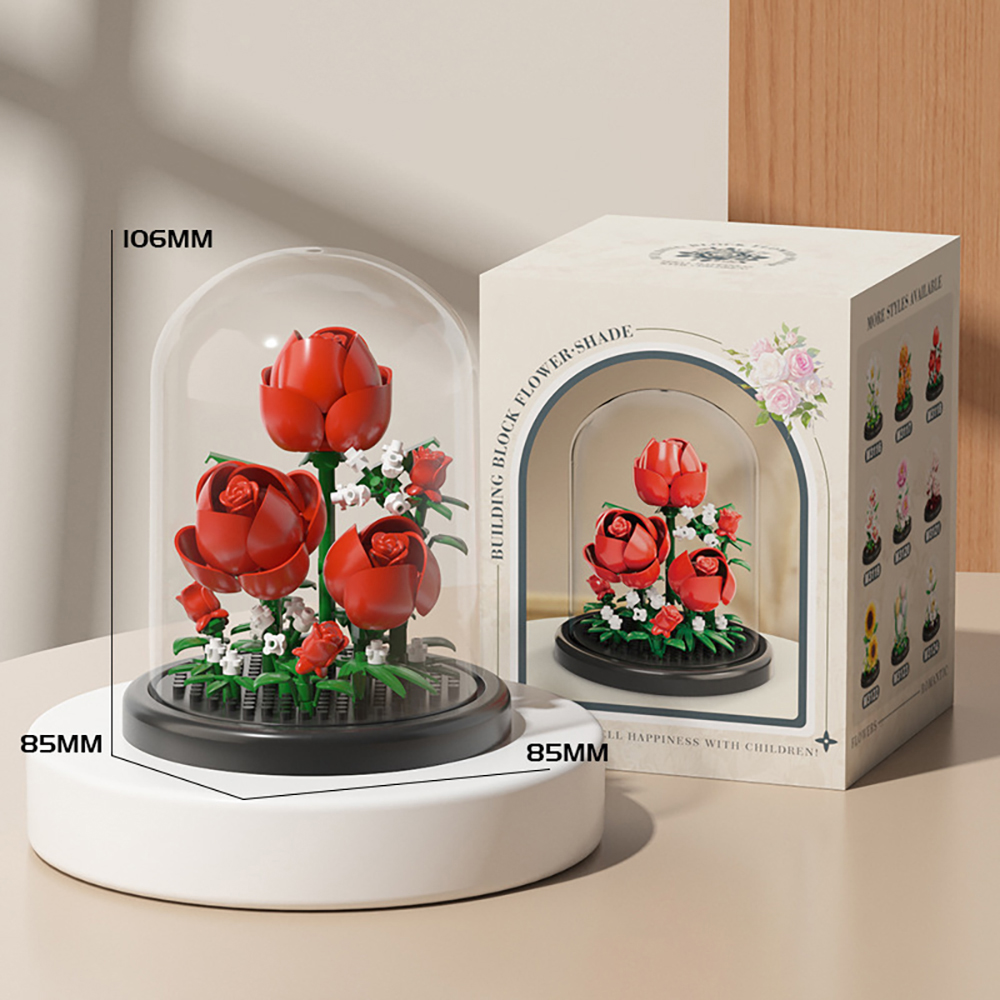 MOC Eternal Bouquet Rose Build - Home Office Pay บทวิจารณ์และราคา