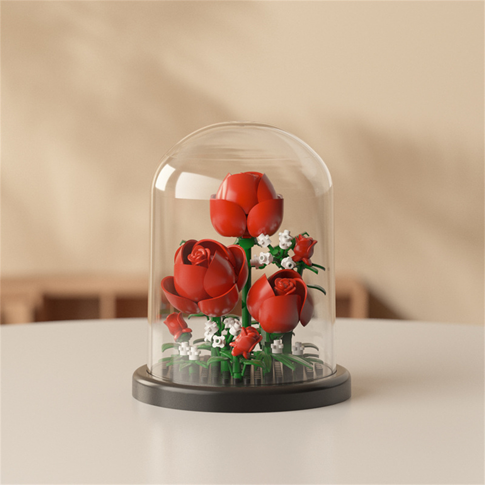MOC Eternal Bouquet Rose Build - Home Office Pay บทวิจารณ์และราคา