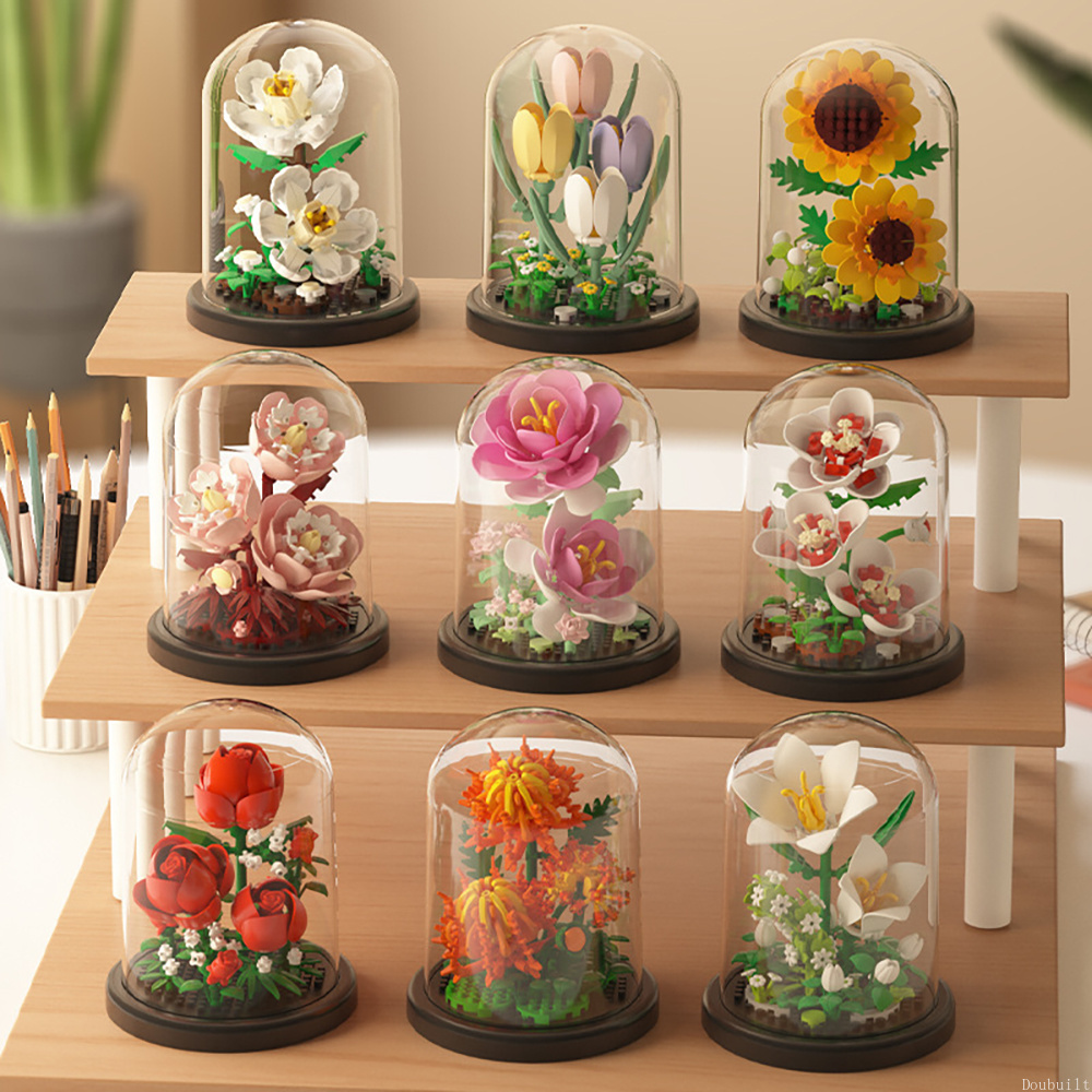 MOC Eternal Bouquet Rose Build - Home Office Pay บทวิจารณ์และราคา