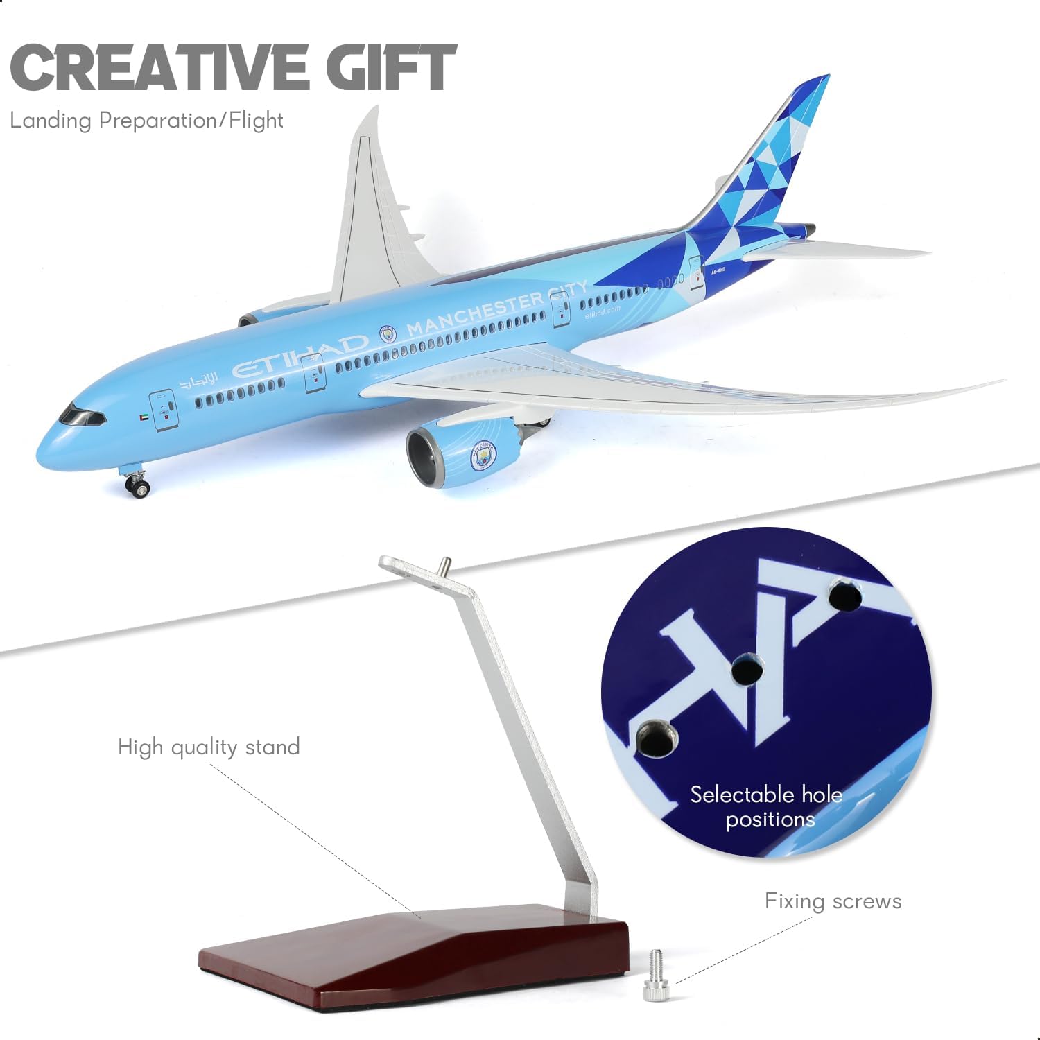 โมเดลเครื่องบินเอไธด้า 787 ขนา - Home Office Pay บทวิจารณ์และราคา