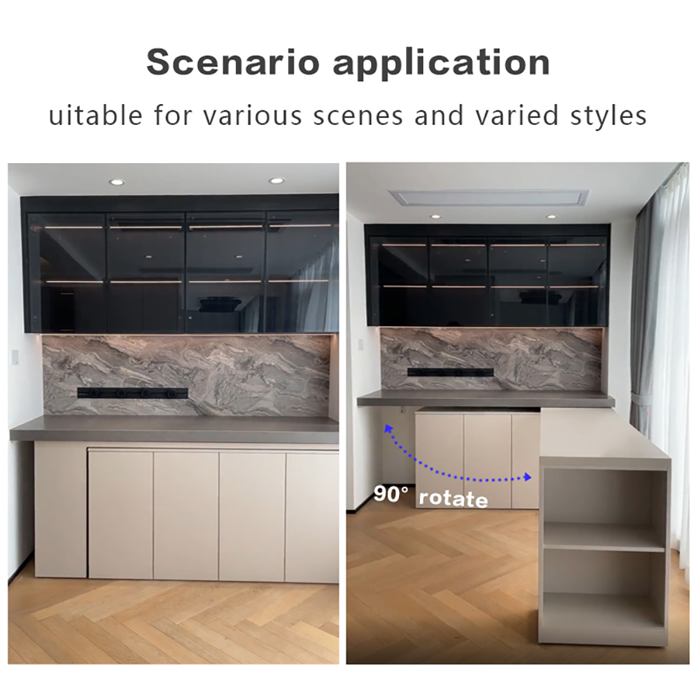 ชุดอุปกรณ์บานพับโต๊ะแบบหมุนได้ - Home Office Desk Ideas บทวิจารณ์และราคา