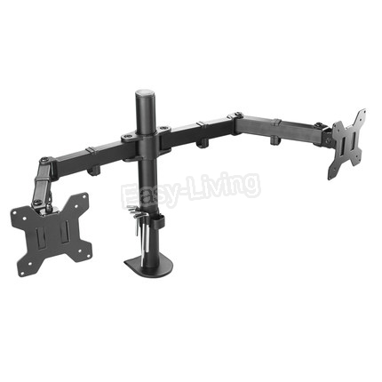 MS02เดสก์ท็อปหนีบ Full Motion  - Monitor Arm Dual บทวิจารณ์และราคา