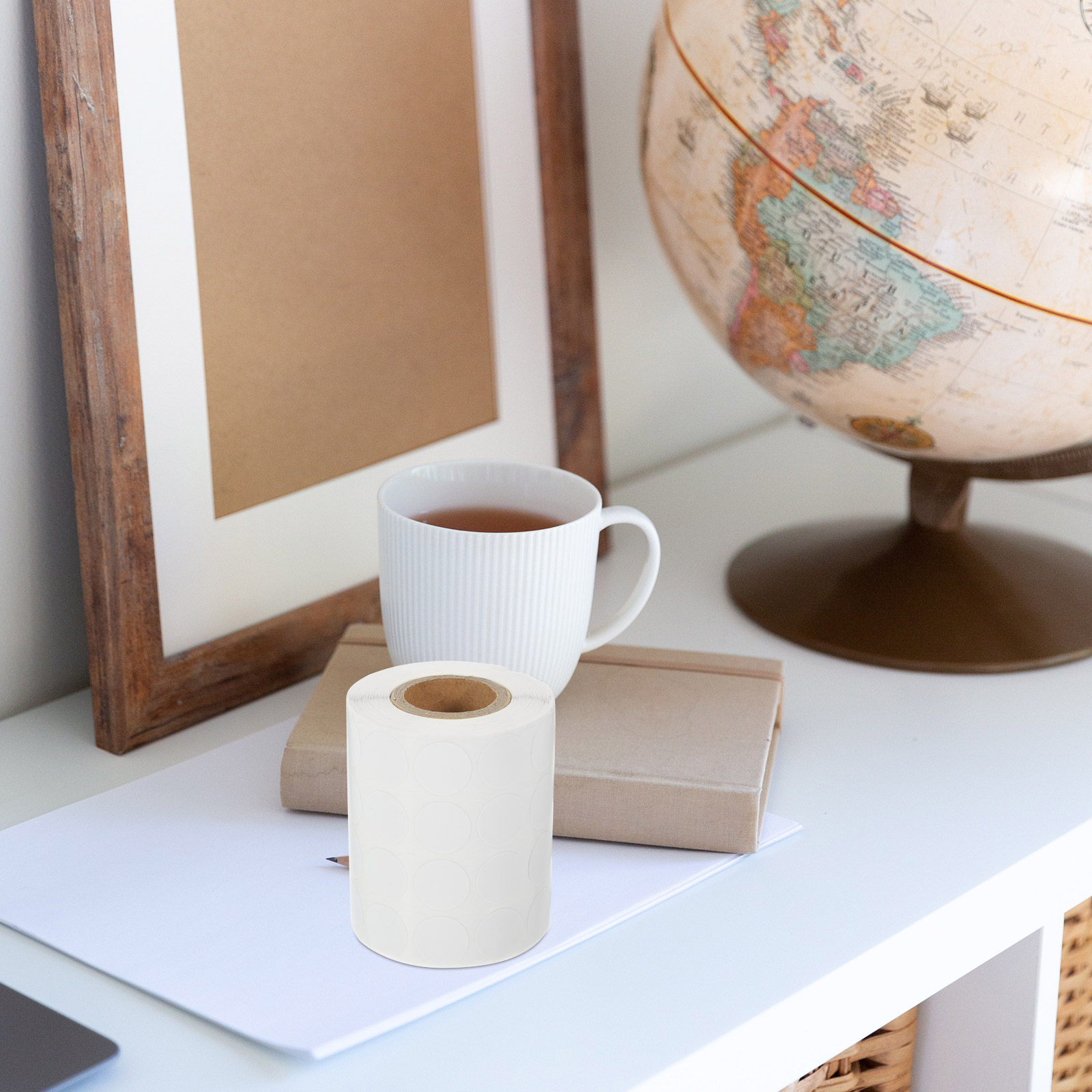 สติกเกอร์จุดกลมเปล่า 3000 ชิ้น - Home Office Organization บทวิจารณ์และราคา