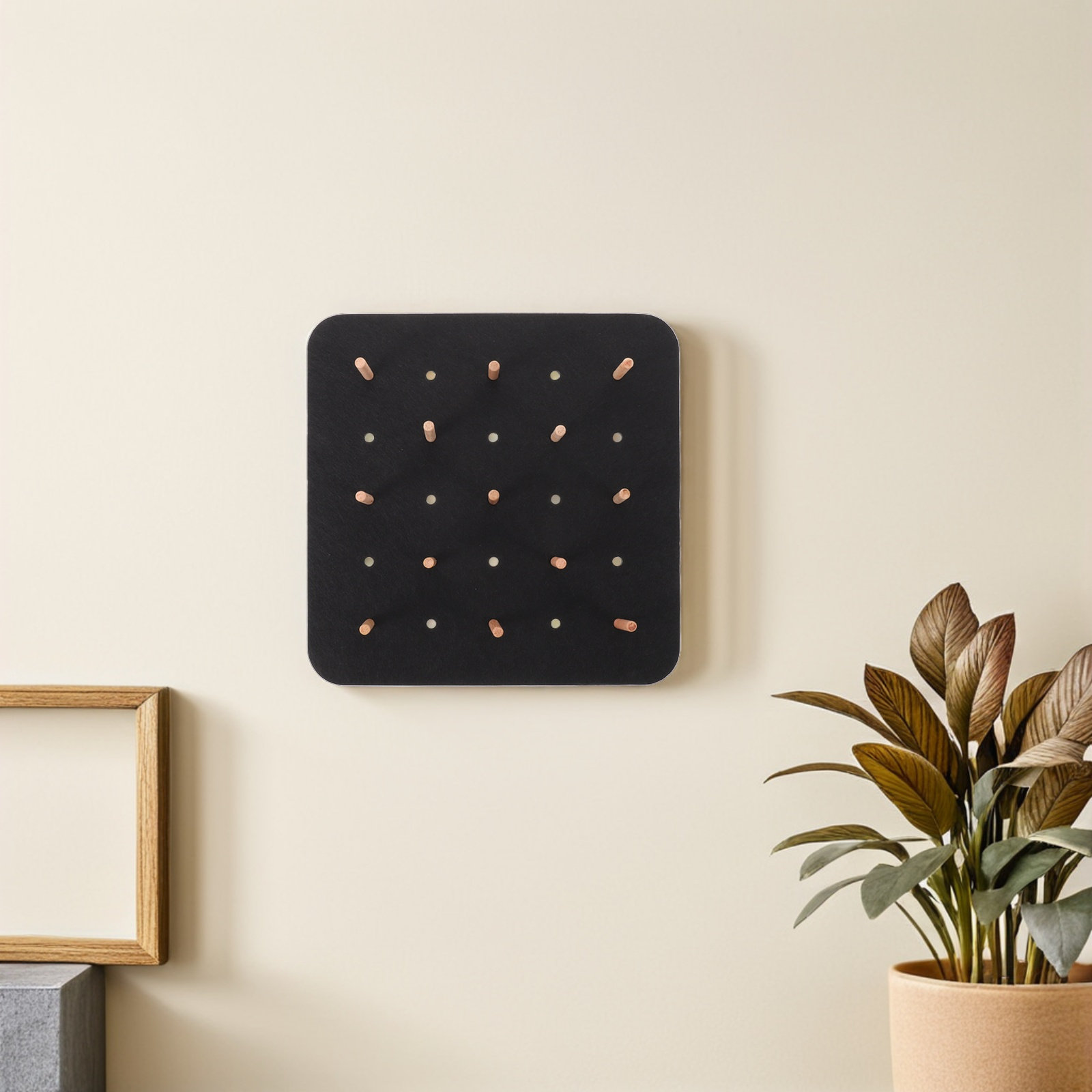กระดานข้อความสีดำแบบสักหลาด 3  - Home Office Organization บทวิจารณ์และราคา
