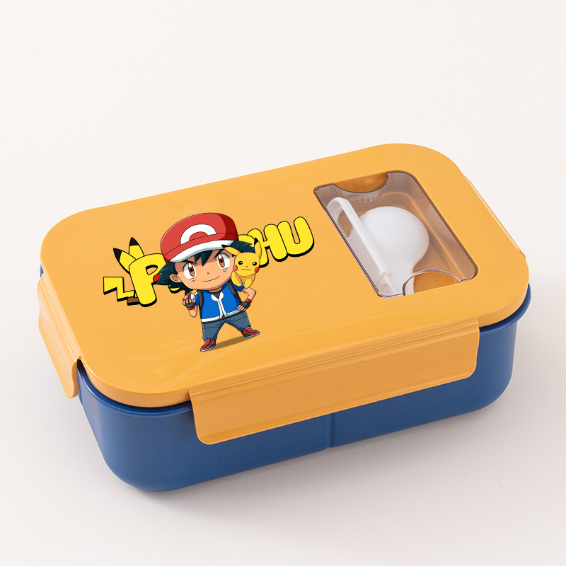 กล่องข้าวโปเกมอนพร้อมช้อน ลายก - Home Office Box บทวิจารณ์และราคา
