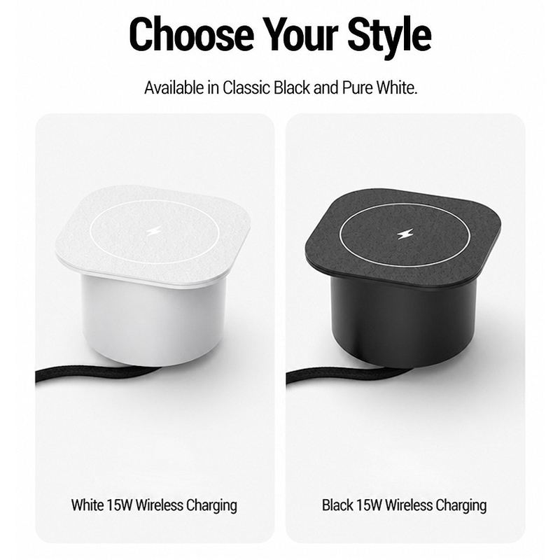 แท่นชาร์จไร้สายในตัว 15W แบบฝั - Home Office In Uk บทวิจารณ์และราคา
