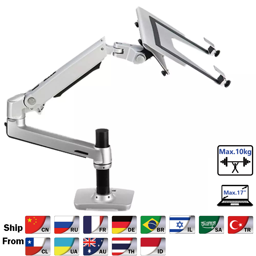 V62CT อลูมิเนียมอัลลอยด์ Deskt - Monitor Arm Dual บทวิจารณ์และราคา