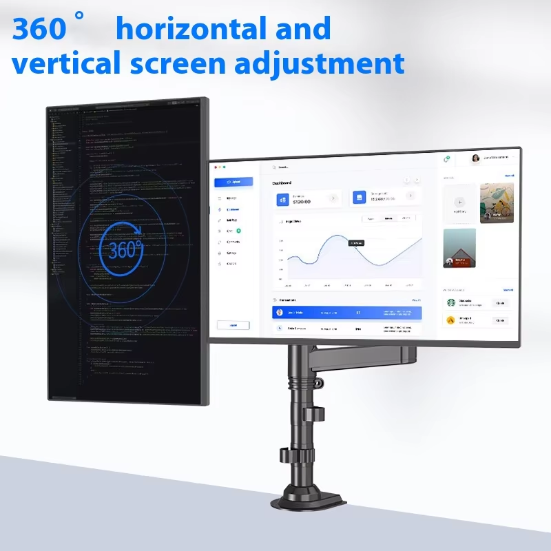 ขาตั้งจอคอมพิวเตอร์แบบคู่ อลูม - Monitor Arm Dual บทวิจารณ์และราคา