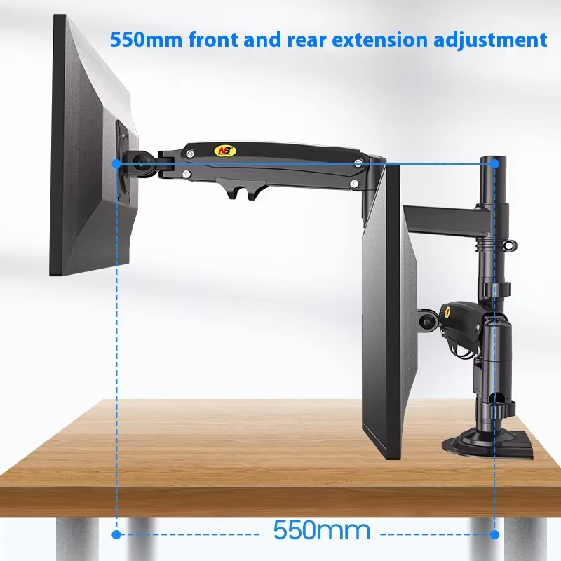 ขาตั้งจอคอมพิวเตอร์แบบคู่ อลูม - Monitor Arm Dual บทวิจารณ์และราคา